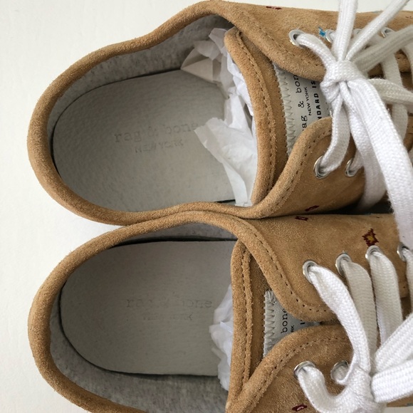 RAG & BONE Dune Standard Issue Suede Sneakers - Picture 7 of 8